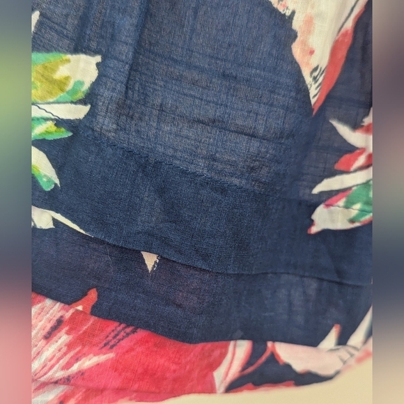 Abercrombie and Fitch floral mini skirt cotton size M - Picture 5 of 5